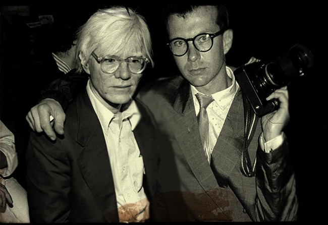 Andy Warhol and Thomas Dellert Tommy Dollar 1980às NY